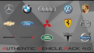 GTA V AUTHENTIC VEHICLE PACK 40 SHOWCASE [upl. by Tammany17]