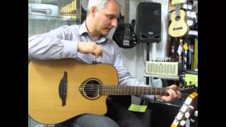 Guitar Review  Lag Tramontane T200DCE [upl. by Airec]