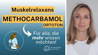 Methocarbamol  Ihre Dosis Wissen ➡️ Die Grundlage für eine sichere und optimale Wirkung [upl. by Sternick]