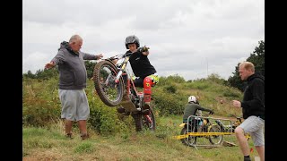 Droitwich Trials Club West Mids Youth Champs Round 3 Hobs Hole August 2024 [upl. by Ahserkal]