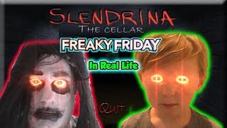 Slendrina Game in Real Life Freaky Friday Jagger and Slendrina Switch Souls SKIT  DavidsTV [upl. by Venice639]