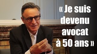 quotJe suis devenu avocat à 50 ansquot [upl. by Yggep848]