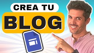 ✅ Cómo crear un BLOG 🤑 Fácil y Gratis con Google Sites 🚀 [upl. by Eiggam]