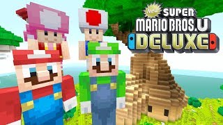 Minecraft  Super Mario Series  Super Mario Bros DELUXE U 315 [upl. by Arhsub]