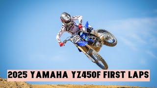 2025 Yamaha YZ450F Go Pro On Board [upl. by Noled72]