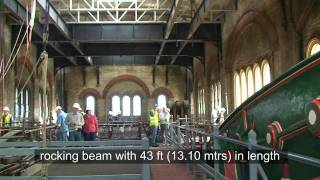 The Biggest Operating Rotative Beam Steam Engine At Crossness [upl. by Steinway623]