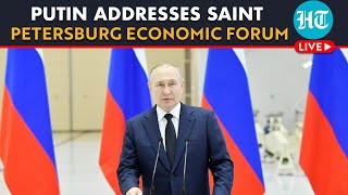 LIVE  Russian President Vladimir Putin Speaks At Plenary Session Of Saint Petersburg Economic Forum [upl. by Corvin]