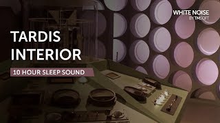 TARDIS Interior No Computer Sounds Sleep Sound  10 Hours  Black Screen [upl. by Eidas]