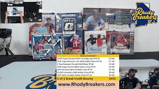 Monday night breaks with Rhody Louth is back for some Museum Optic Topps Chrome and more [upl. by Shanney]