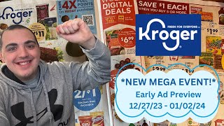 NEW KROGER MEGA EVENT  KROGER AD PREVIEW 122723  010224 [upl. by Sirromed]