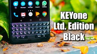 Blackberry KEYone Limited Edition Black Review  QWERTY Goodness [upl. by Saraiya575]