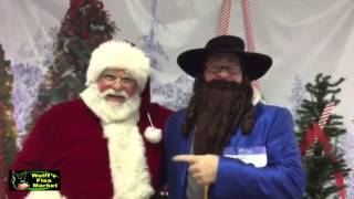 When Hanukkah Harry Met Santa 2014 at Wolffs Flea Market [upl. by Greer]