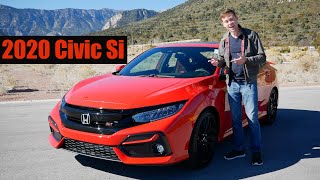 Review 2020 Honda Civic Si Sedan [upl. by Smith]