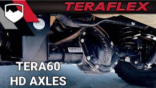 Tera60 HD Axles  TeraFlex [upl. by Hudson]