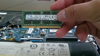 Upgrading RAM 8 GB to 16 GB DDR3L 1600Mhz on Lenovo Laptop [upl. by Dlabihcra700]