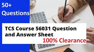 TCS AGILE COURSE 56031 ANSWERS  WBT COURSE  56031 AGILE FOR BEGINNERS 💯 score ✅  Must watch [upl. by Wesla]