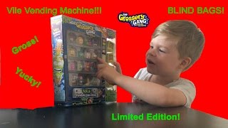 GROSSERY GANG VILE VENDING MACHINE UNBOXING Plus bonus Blind Bags [upl. by Prescott972]