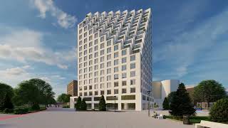 Architectural video of the Residential complex  Lumion 125 [upl. by Anitsyrhk405]