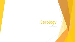 Serology Basics Introduction [upl. by Artapoelc]