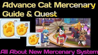 Advance Mercenary Cat Guide and Quest Ragnarok M Mobile Eternal Love Guide [upl. by Adnirim]