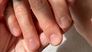 Most satisfying cuticle removal DIYable 🤗 [upl. by Robina]