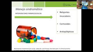 Dolor Axial e Irradiado de Columna Vertebral 2021  Dr Juan Ignacio Cirillo [upl. by Lombardo]