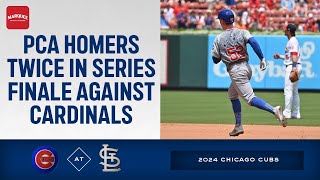 RECAP Cubs win series finale against Cardinals [upl. by Houlberg402]