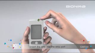 Rightest GM550 Blood Glucose Monitoring SystemVideoSingle [upl. by Kutchins]