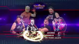 La Parka Cibernético Y Myztesiz Vs Hijo Del Perro Aguayo Averno Y Chessman [upl. by Ahsilef]