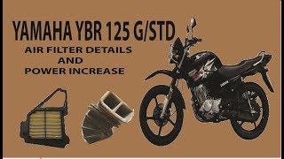 AIR FILTER AND INCREASE POWER  YAMAHA YBR  Rolling Pistons EP06 [upl. by Javed]