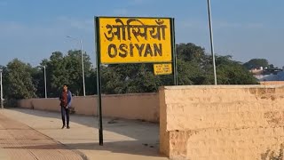 Osiyan railway station Rajasthan Indian Railways Video in 4k ultra HD [upl. by Marguerita873]