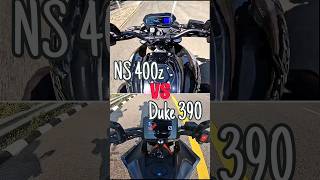 Ns 400z vs Duke 390 all Gear Speed shorts top5 sportsbike [upl. by Sucul]