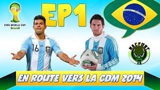 PES 2014 PS3 FR En route vers la coupe de Monde Argentine Ep1 [upl. by Cotter]