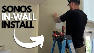 Sonos Architectural Speaker Install [upl. by Wolk66]