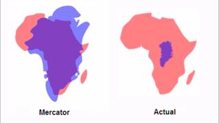 메르카토르의 투영 도법 Mercator projection [upl. by Renraw]