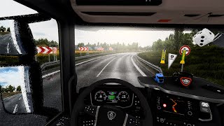 ★ ETS2 148 with Realistic Graphics MOD ★ Ultra Settings ★ 6K Gameplay ★ RTX 4070Ti ★ [upl. by Dasi]