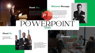 Create Business Presentation Slide Easily in PowerPoint [upl. by Gabrielson890]