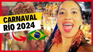 🥳EL CARNAVAL MÁS FAMOSO del MUNDO  RÍO DE JANEIRO 2024🇧🇷  DESFILE en el SAMBODROMO  LOS BLOCOS [upl. by Acey805]