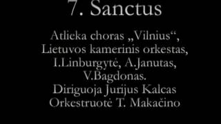 Česlovas Sasnauskas  Requiem 7 dalis  Sanctus [upl. by Maleki]