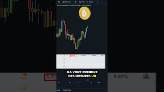 BAISSE DES TAUX  POSITIF pour BITCOIN 🚀  crypto cryptomonnaie bitcoin btc trading bullrun [upl. by Nonnerb]