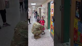 This Dad Came Back Home From The Military to Surprise His Daughters at School ❤️ [upl. by Remos334]