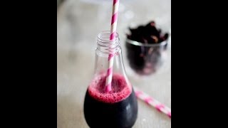 Karkadé hibiscus iced tea كركديه [upl. by Aneehsit]