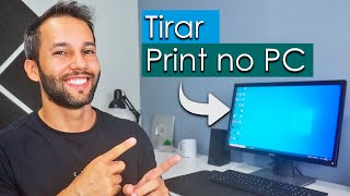 COMO TIRAR PRINT NO PC OU NOTEBOOK [upl. by Emoraj256]