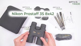 Nikon Prostaff 3S 8x42 binoculars review  Optics Trade Reviews [upl. by Guinn]