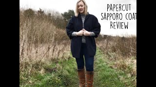 Papercut Patterns Sapporo Coat Review [upl. by Bronk276]