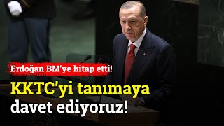 Erdoğandan Birleşmiş Milletler Genel Kurulunda Önemli Mesajlar [upl. by Lilybel468]