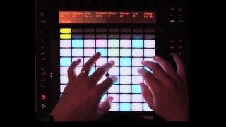 Ableton Push  Piano by Huston Singletary [upl. by Xavler755]