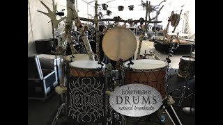 Walk through my Heilung drum set up [upl. by Nnaynaffit]