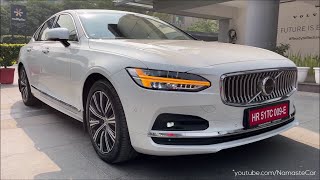 Volvo S90 B5 Inscription 2022 ₹66 lakh  Reallife review [upl. by Aihseket]