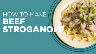 Blast from the Past Easy Beef Stroganoff Recipe  Beef Recipes for Dinner [upl. by Phiona]